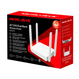 Router Mercusys Dual Banda AC1200 AC10 4 Antenas