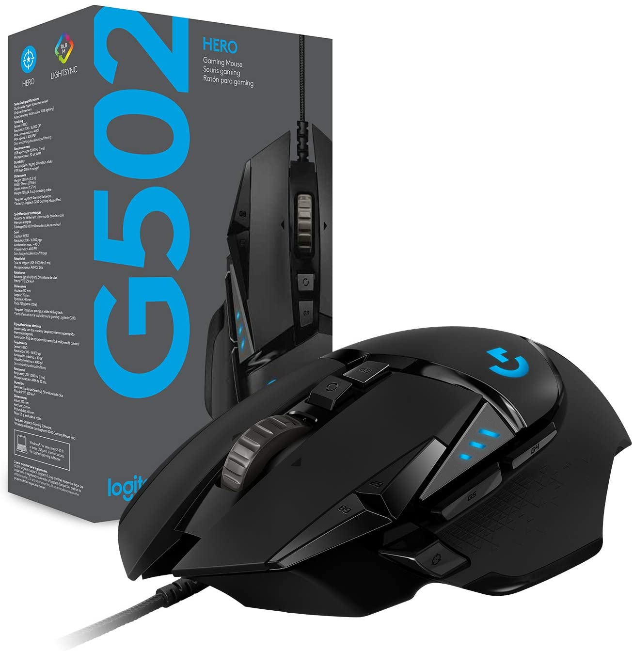mouse logitech G502 hero mouse logitech G502 hero