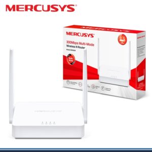 Router Mercusys Inalámbrico MW302R 300Mbps 2 Antenas
