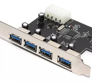 Tarjeta PCI-E Con 4 Puertos USB 3.0